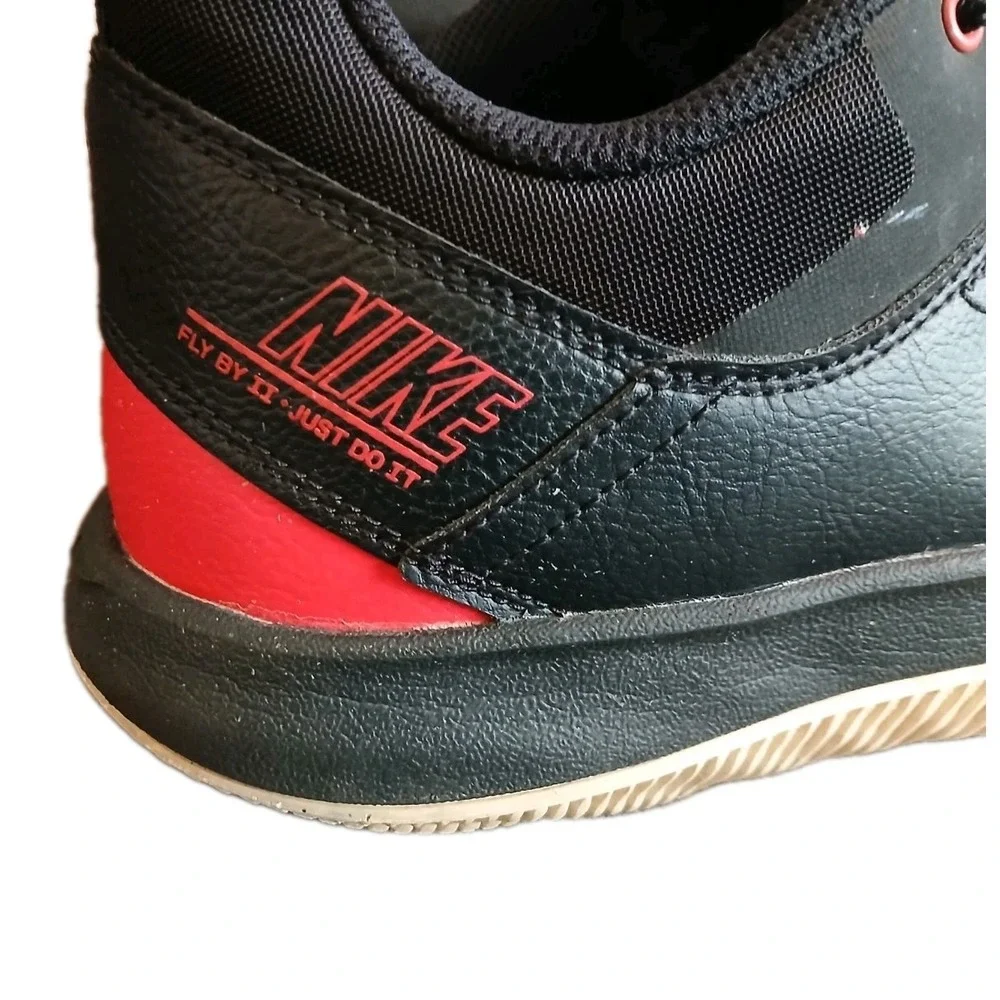 Nike Fly By II Mens Basketball Shoes Red‎ Black Low Top Sneakers CU3503-600